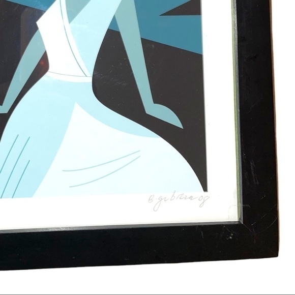 ARTWORK, 10x12 inch framed print, Medusa, signed by the artist - Picture 3 of 3